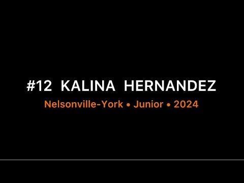 Video of Kalina Hernandez 2023 Highlights