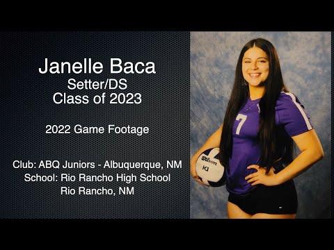 Video of Janelle Baca