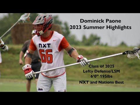 Video of Dominick Paone 2023 summer Highlights 