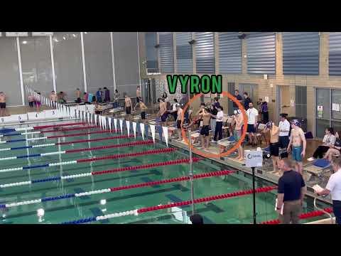 Video of 100 Back 52.20 Wesco4A District Championship