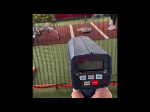 Video of 76 Ball Exit speed velocity 