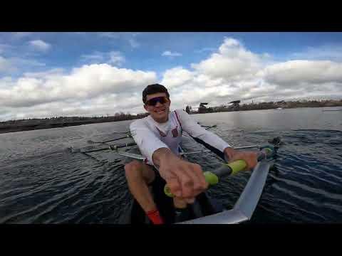 Video of 3/25 Husky Open Sammamish Rowing Association Junior Men's Varsity 8+, Stroke Seat, Coxswain recording