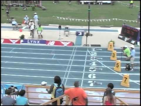 Video of 2013 New Balance Outdoor Nationals: Shuttle Hurdle Relay, 3rd person, 2nd place overall