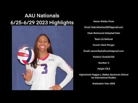 Video of 2023 AAU Nationals Highlights