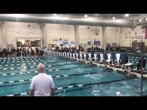 Video of District 3-5A Championships 100 Breast - Emma Ballantyne Lane 4