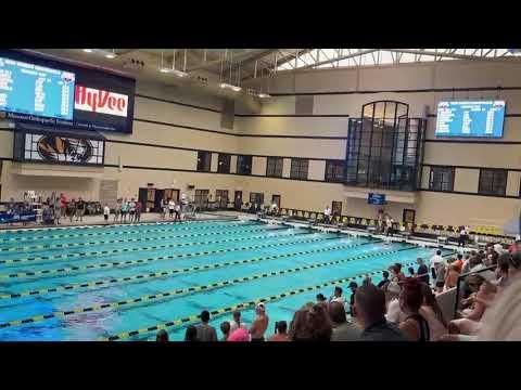 Video of July 2022 Sectionals 100m fly