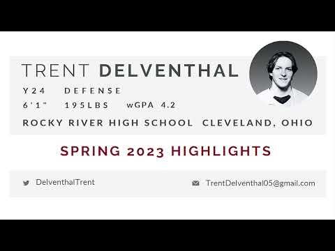 Video of Delventhal Y24 Defensman 2023 Spring Season Highlights