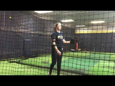Video of Pitching practice 