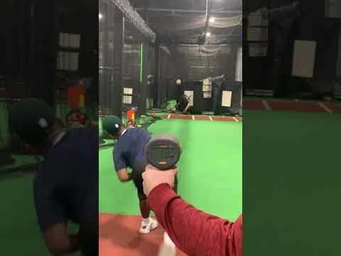 Video of First throwing session since injured.  78 mph