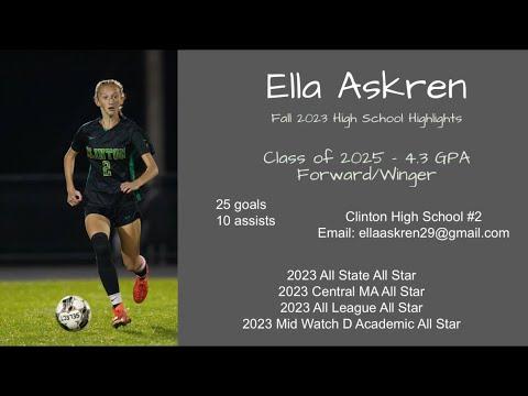 Video of Ella Askren - Junior Year High School Season 2023