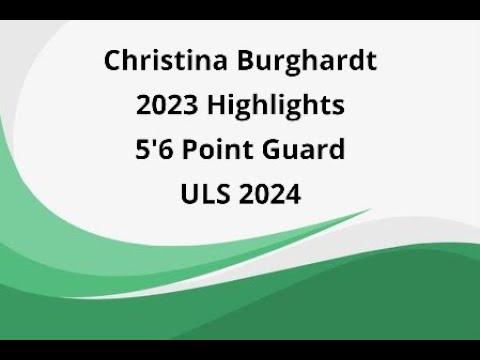 Video of Christina Burghardt 2023 Highlights