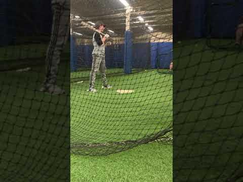 Video of Batting practice 