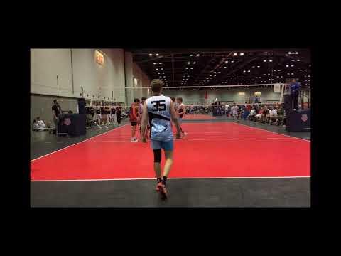 Video of Ethan Jetzer AAU Nationals 2022 Hoghlights MVP 16-Blue