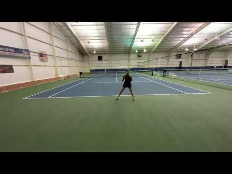 Video of Singles Match vs. College D3 1st singles