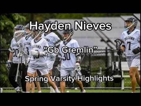 Video of Hayden Nieves Freshmen 2023 Spring Highlights (Class of 2026)