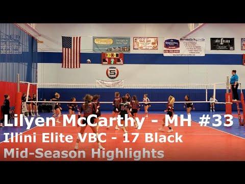 Video of Lilyen McCarthy IE 17 Black Mid-Season Highlights