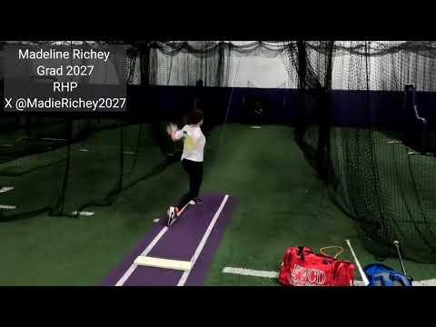 Video of December 1, 2023 pitching workout