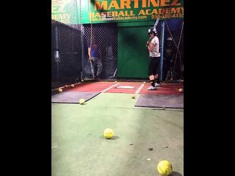 Video of batting 