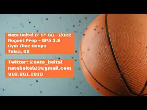 Video of Nate Beitel (2022) - 6'5" SG - Tulsa, OK - Summer 2020