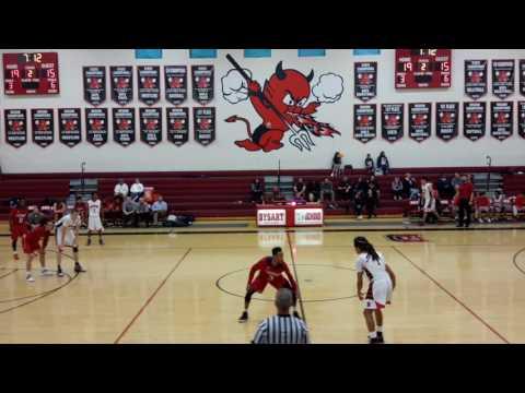 Video of Dysart HS Varsity - Vs Coronado HS - 29 points, 14 Rebs, 7 blocks - 2/3/17