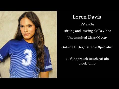 Video of Loren Davis Skills Video 