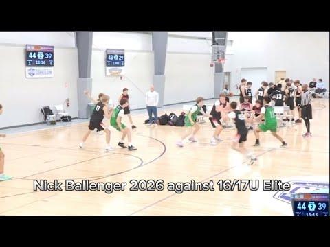 Video of AAU against 16/17u elite 