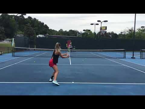 Video of Jayda Wood - Tennis Recruiting Highlight