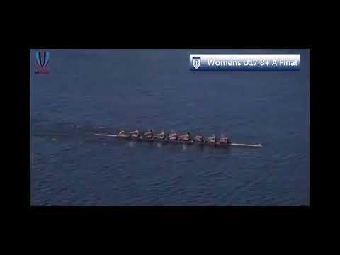 Video of 2023 US Rowing Youth Nationals - Women's U17 8+ A Final - Last 200 Meters - 4 Seat 