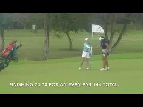 Video of Leia's 20 ft putt to win the 2019 Highschool Girls OIA Championship