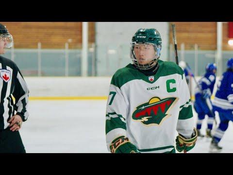 Video of Luke S. Kim #17 Forward/Defenceman - U18 AAA Island Wild Highlights (2022-23 Season)