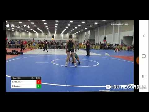 Video of Virginia Beach High School Nationals 2019 Dominic DiTullio (OH - Mason High School) vs. Trace Braun (OH - Graham High School)