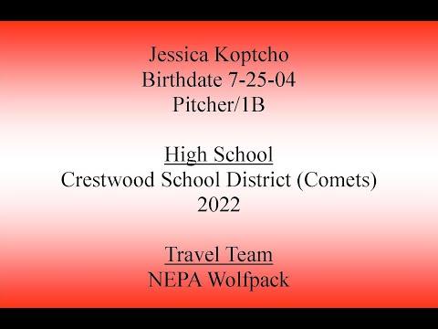 Video of Jessica Koptcho Pitching Footage