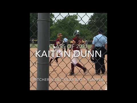 Video of Kaitlin Dunn Class of 2021 Pitcher/Utility