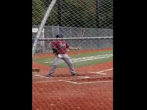 Video of batting 