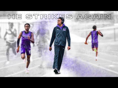 Video of Myles Redding - Panther Relays - 2024