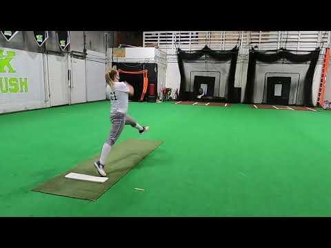 Video of Trinity Miller 2022- Pitching 10/14/2020 