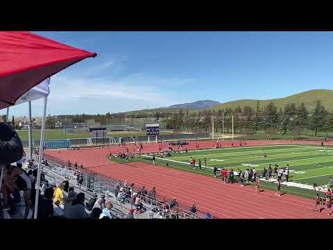 Video of 22.50 200m PR