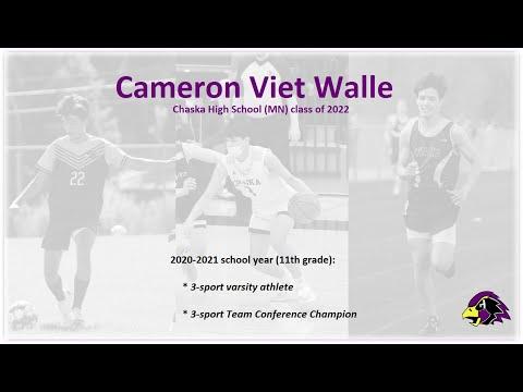 Video of 3 Varsity Letters, 3 Conference Championships (Soccer, Basketball, & Track) - Cameron Walle 2020-21