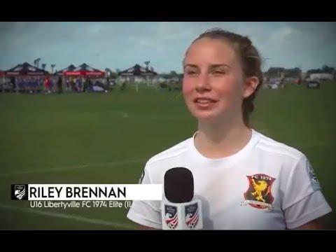 Video of Riley Brennan Interview - Red Division National League Champions