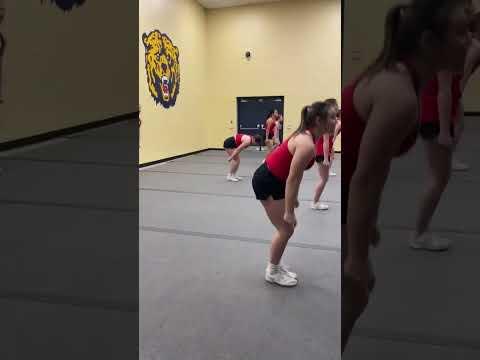 Video of Kate Buckley tumbling and cheer