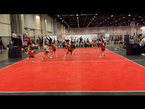 Video of AAU Nationals Highlights, McKenna Adams, 2025, 5’11”, OH/OPP