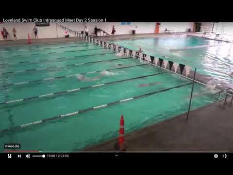 Video of Swim 100 Free lane 3