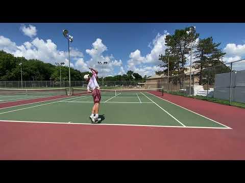 Video of MacKinley McNalley Tennis Drills