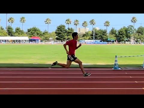 Video of Warm Up Stride with Spikes