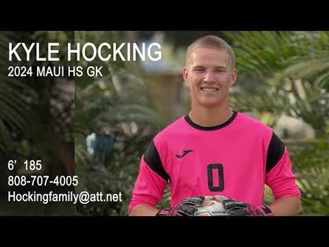 Video of Kyle Hocking Maui HS (c/o 2024) Senior Highlights