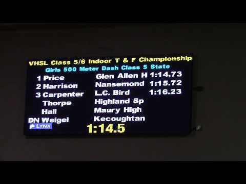 Video of State 500m