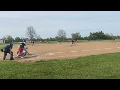 Video of RBI single off fence junior year