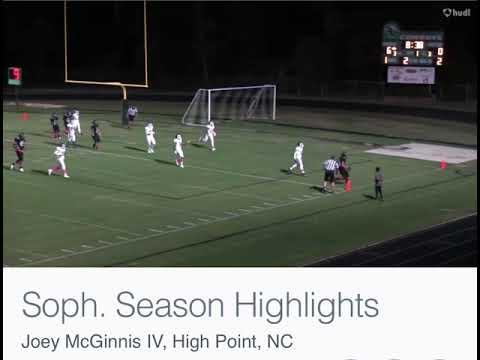 Video of Sophomore Season Highlights