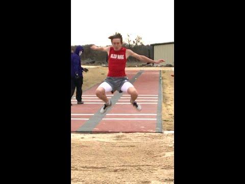 Video of Gage Long Jump 4-25-21