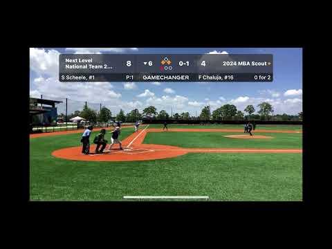 Video of 2024 Baseball Pitching Video